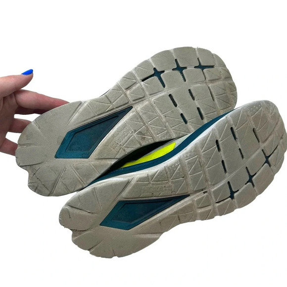 Hoka Mach 4 Running Shoes Blue Glass Evening Primrose Men\'s Size 12D‎ main image 9